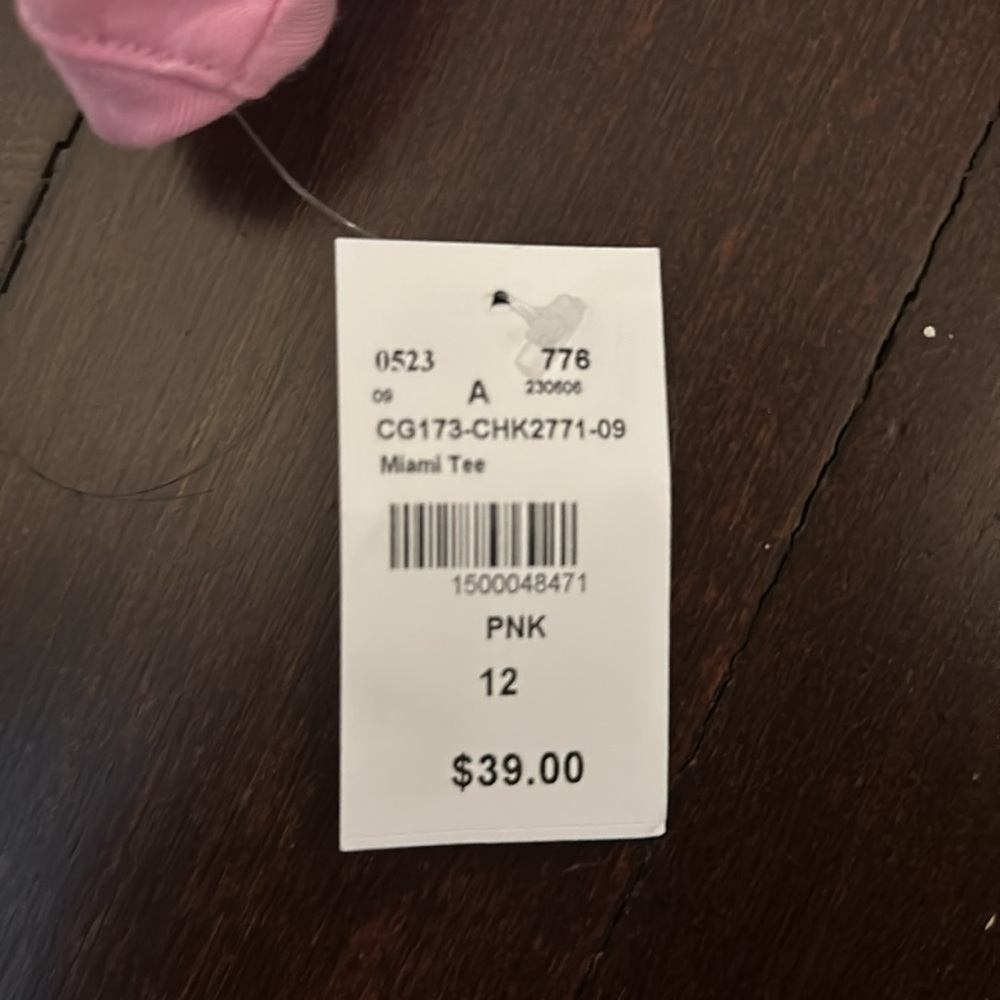 Pink Chaser T shirt. Kids size 12. Tags still on - Picture 2 of 2
